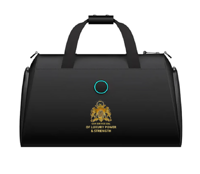 Le Noir Sportz | OSG Black Sports Collection Olivia Smart Sports Bag - Black Elegance