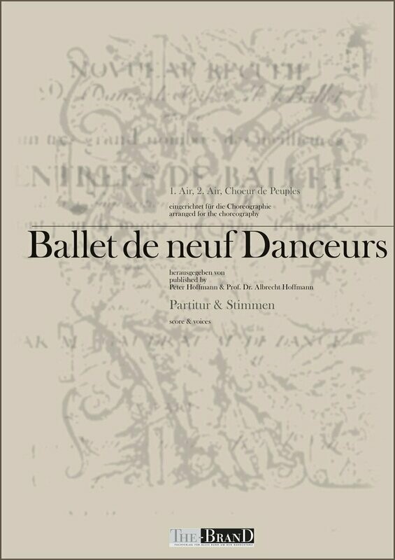 1700.1/15 - Balet de neuf Danceurs 1700.1/15 - Balet de neuf Danceurs