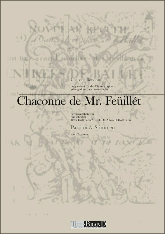 Ms08.1/16 - Chaconne de Mr. Feüillet Ms08.1/16 - Chaconne de Mr. Feüillet