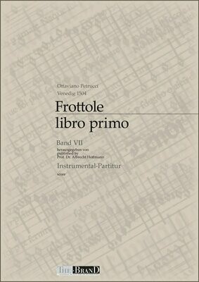 Frottole VII - Instumental-Partitur Frottole VII - Instumental-Partitur