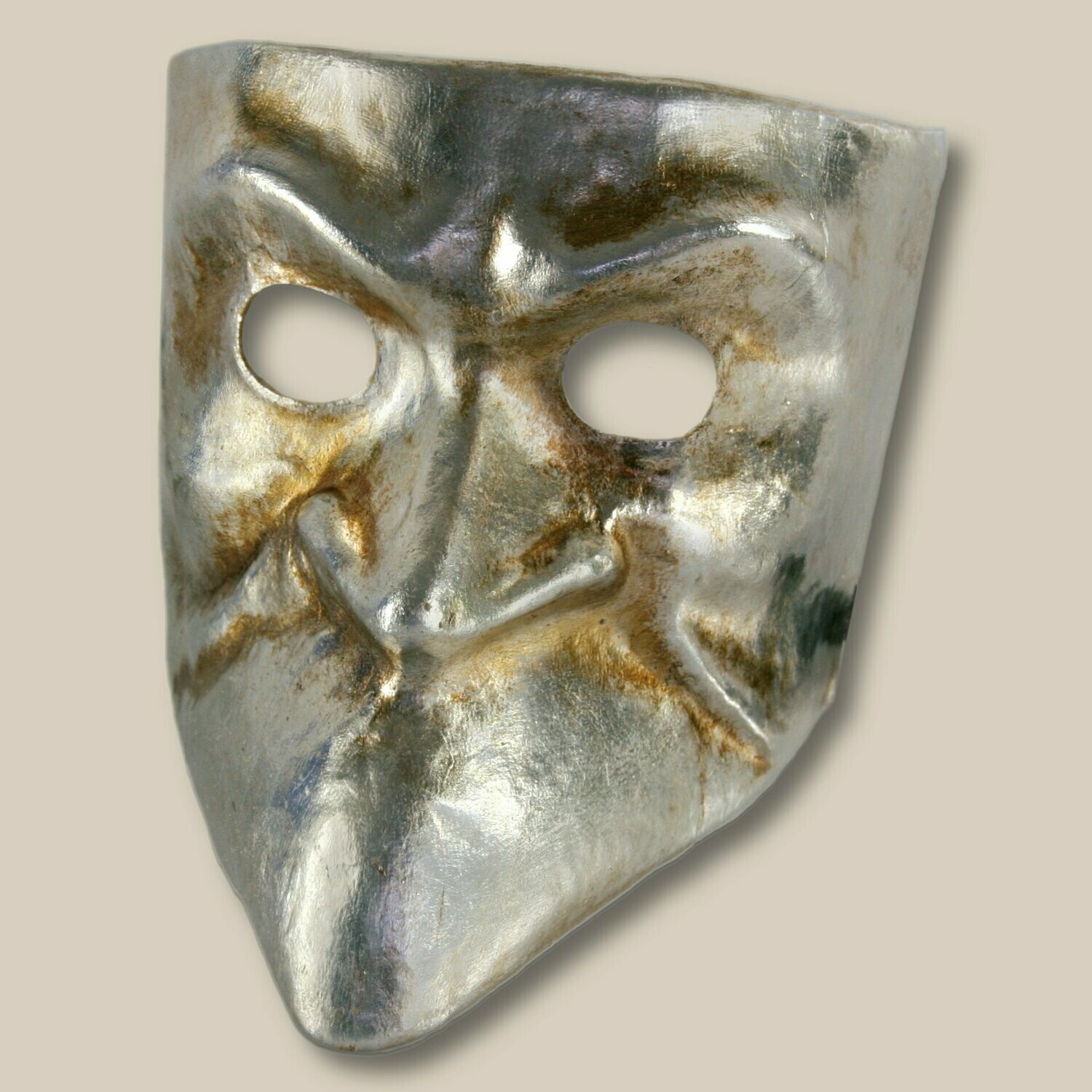 Bauta argenta - per il Carnevale