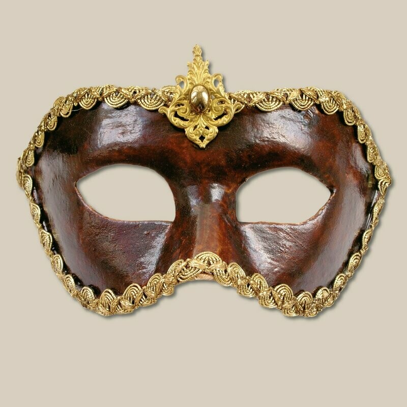 Colombina marrone per il Carnevale - mask