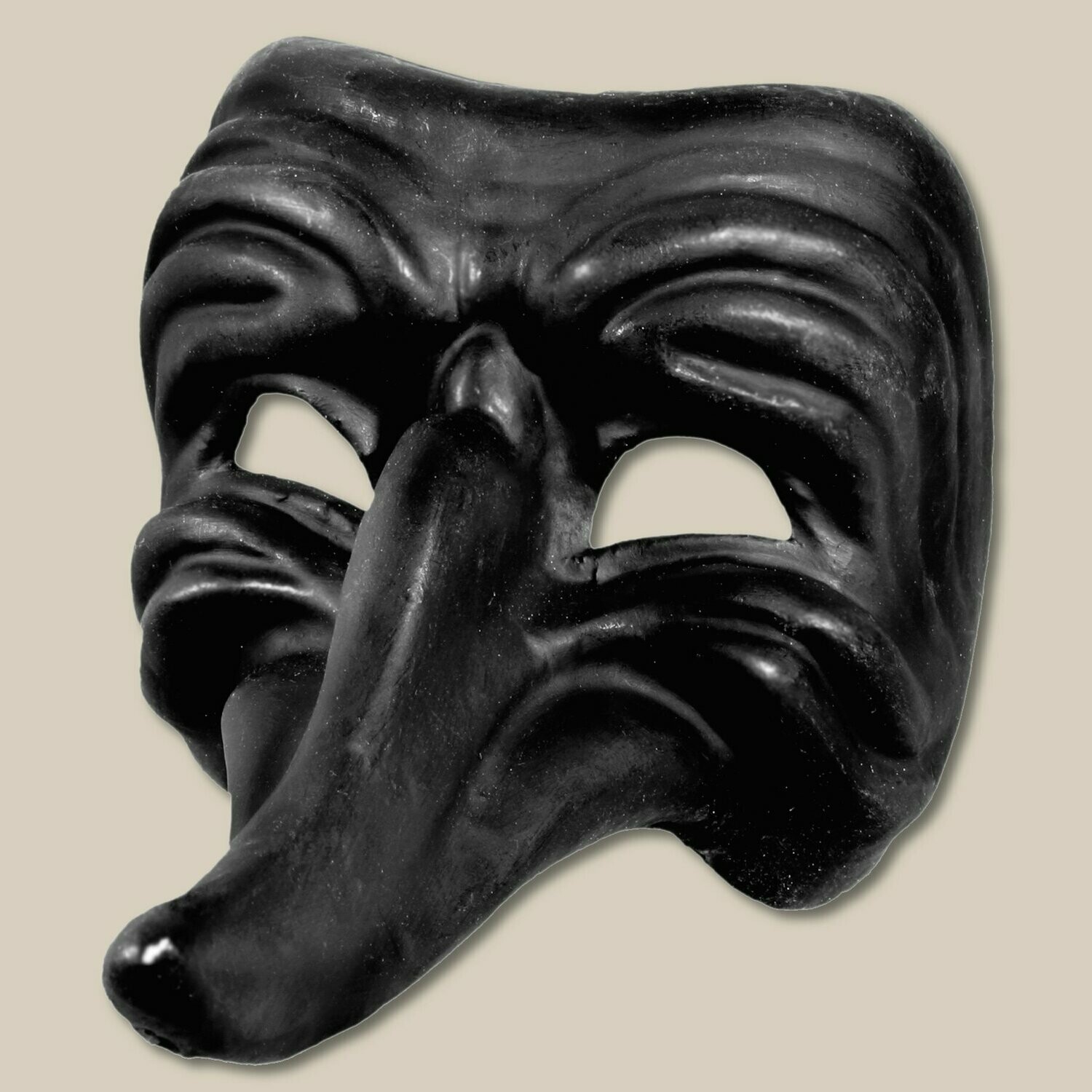 Beltrame nero per la Commedia dell' Arte - Maske
