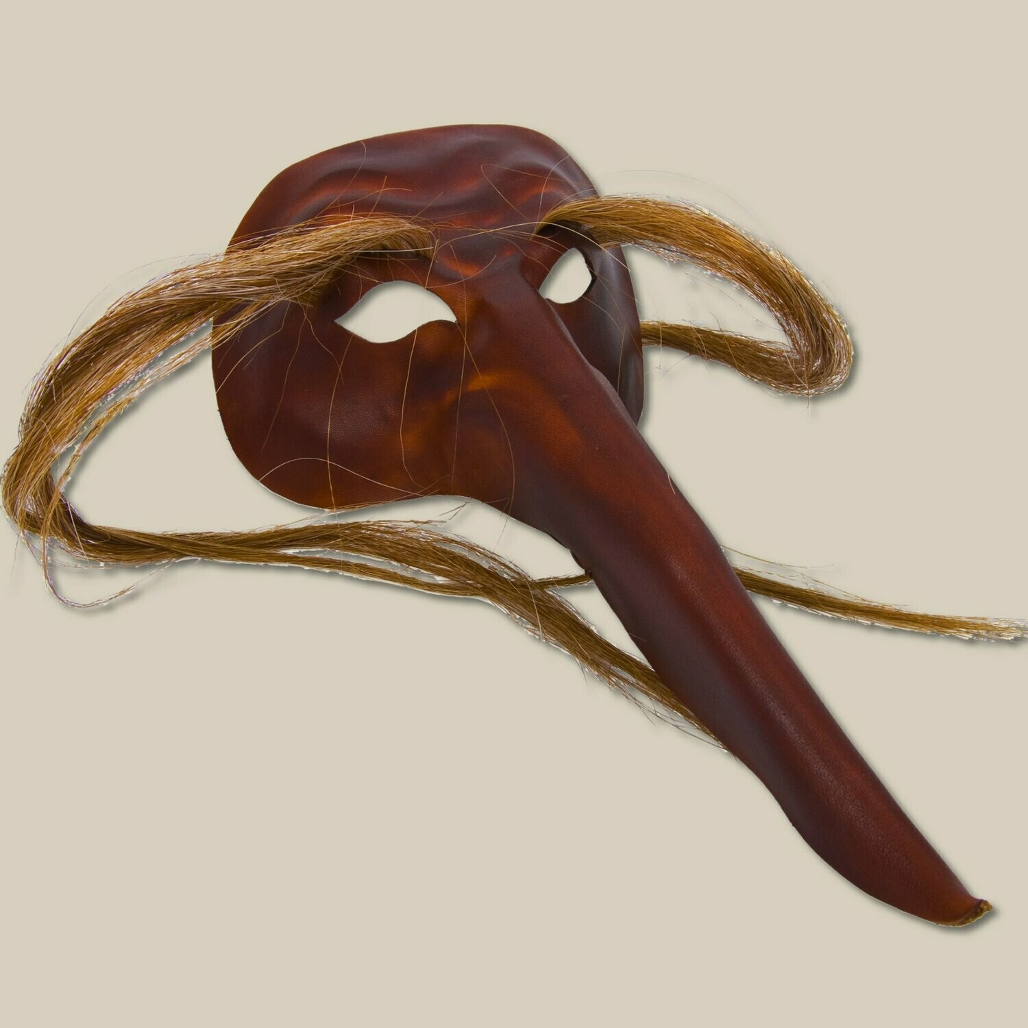 Il Vecchio marrone per Commedia dell' Arte - Ledermaske