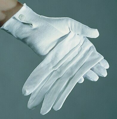 Herren-Handschuhe mit Knopf 1780-1920