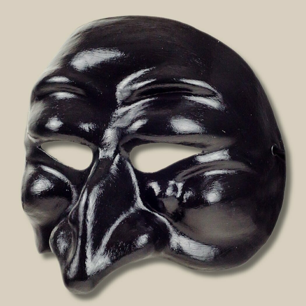 Brighella nero - Commedia dell'Arte-Maske