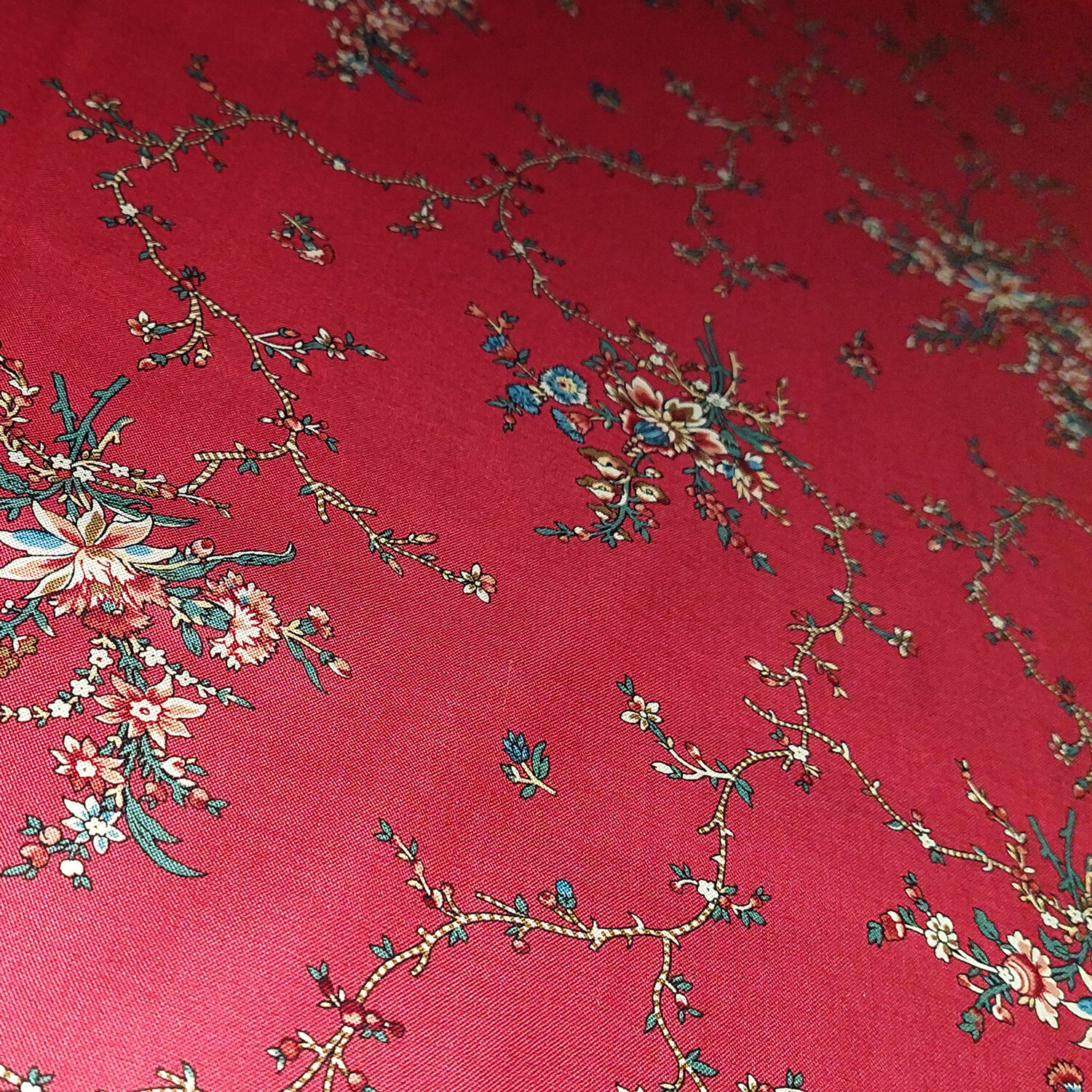 Dutch Heritage - Chintz - C. Chaumont - Rot