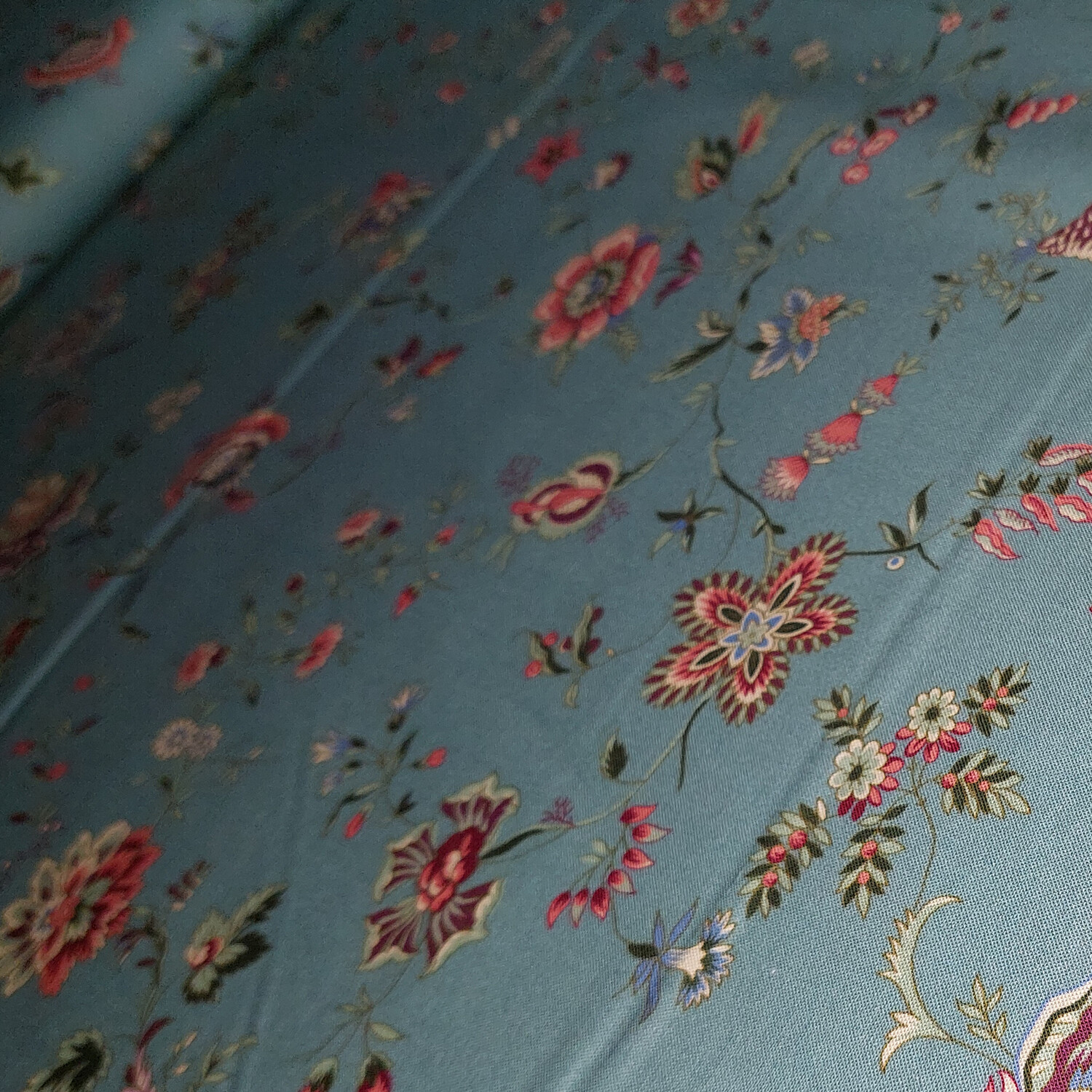 Dutch Heritage - Chintz - C. Chenonceau - Shale
