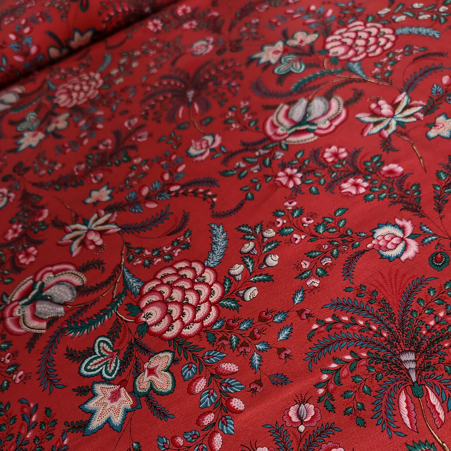 Dutch Heritage - Chintz - C. Saumur - Rot