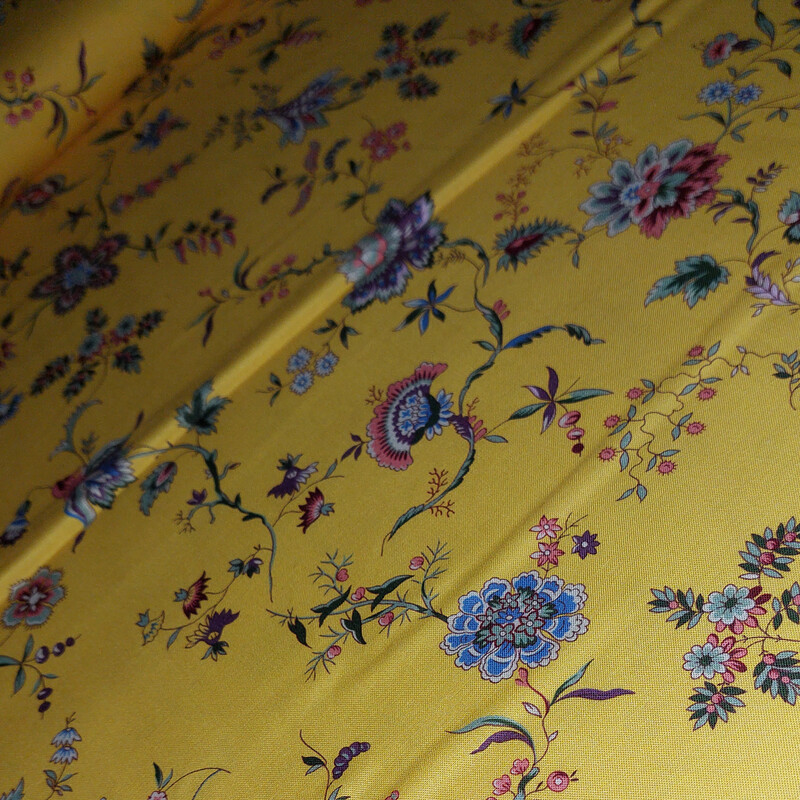 Dutch Heritage - Chintz - C. Vaux-le-Vicomte - 1760-1790 - gelb Dutch Heritage - Chintz - C. Vaux-le-Vicomte - 1760-1790 - gelb