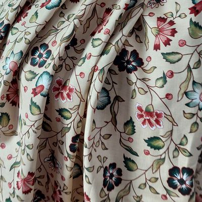 Dutch Heritage - Chintz - C. Fontainebleau - Creme Dutch Heritage - Chintz - C. Fontainebleau - Creme