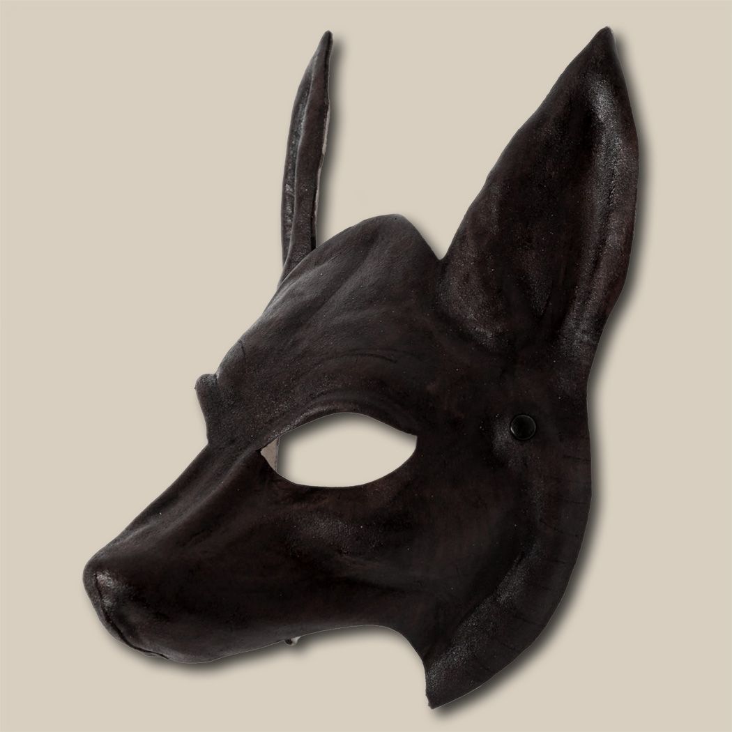 Fuchs - Volpe - Ledermaske