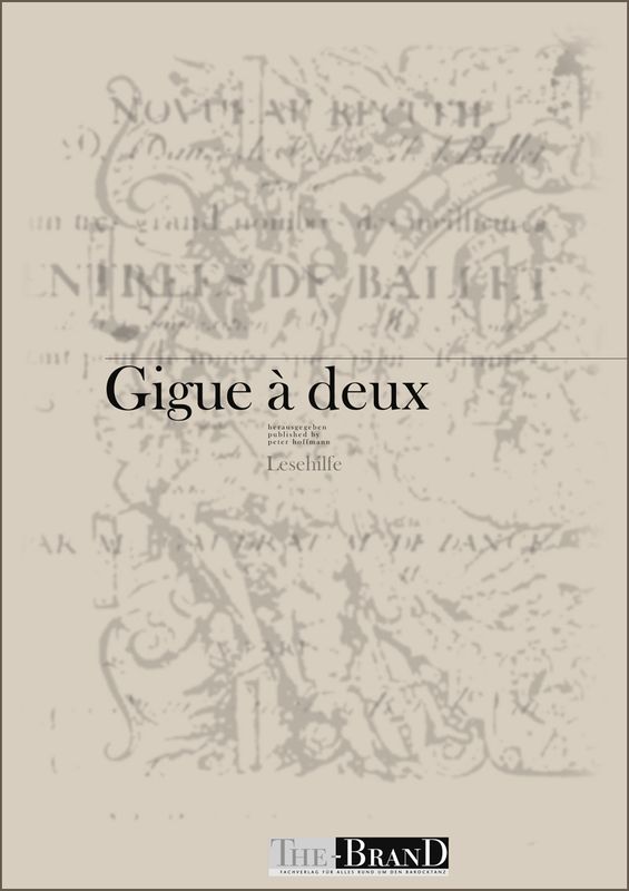 1700.1/02 - Gigue à deux - Ayuda para la lectura de la notación Feuillet - Descargar