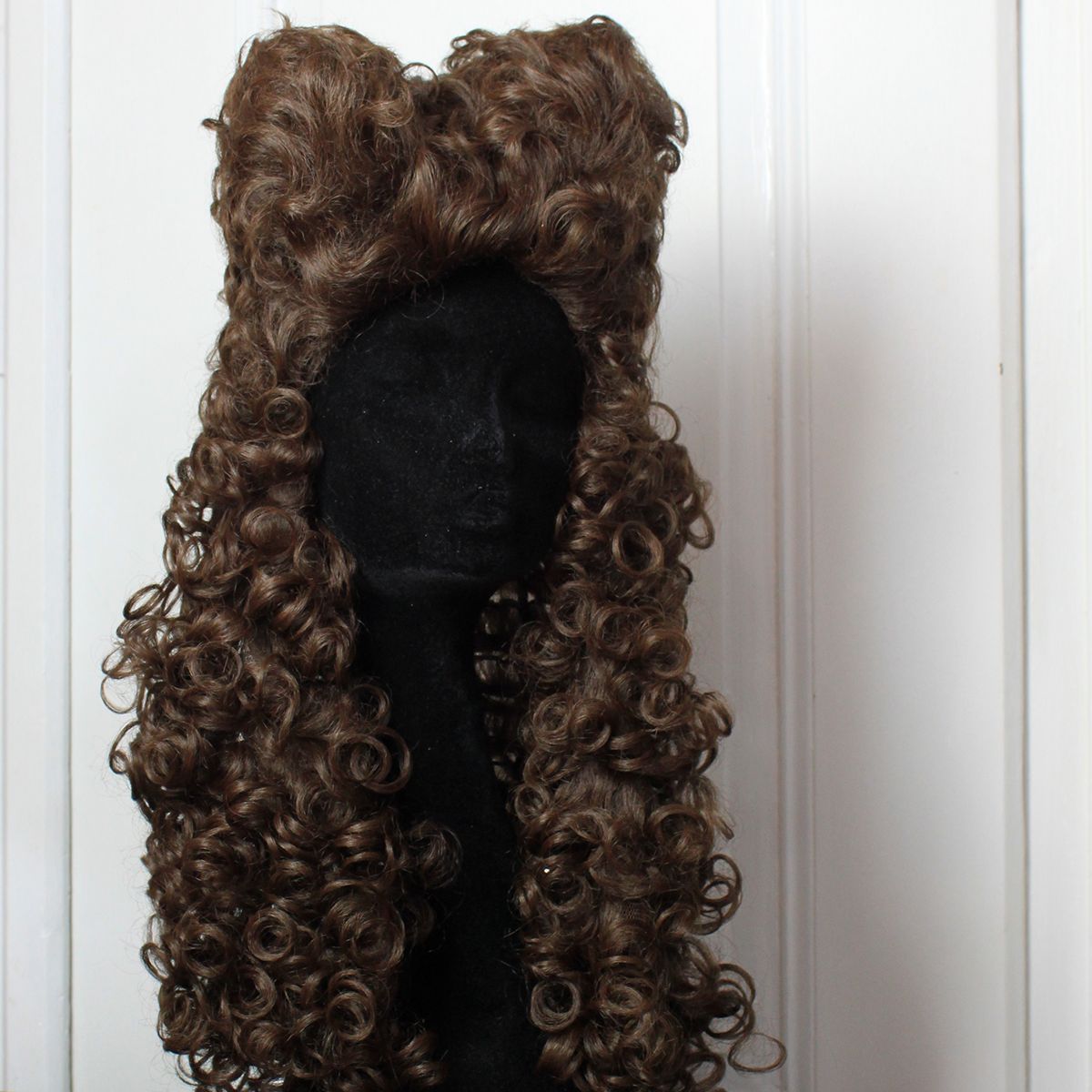 Parrucca da uomo con capelli misti e allungati 1710-1740