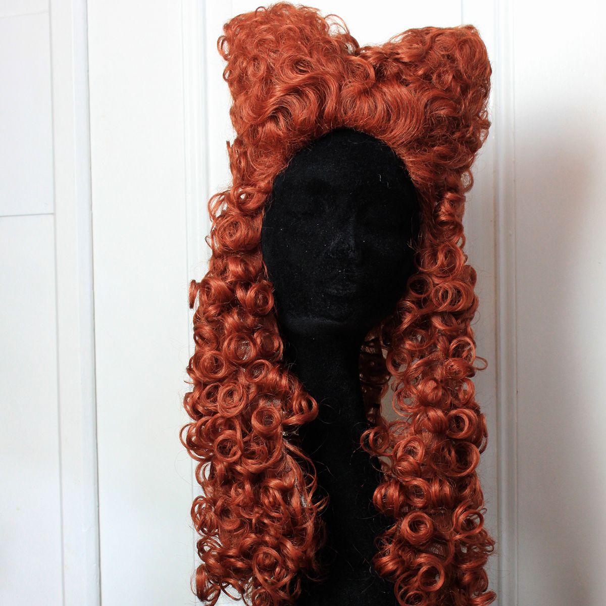 Parrucca da uomo con capelli misti e allungati 1710-1740
