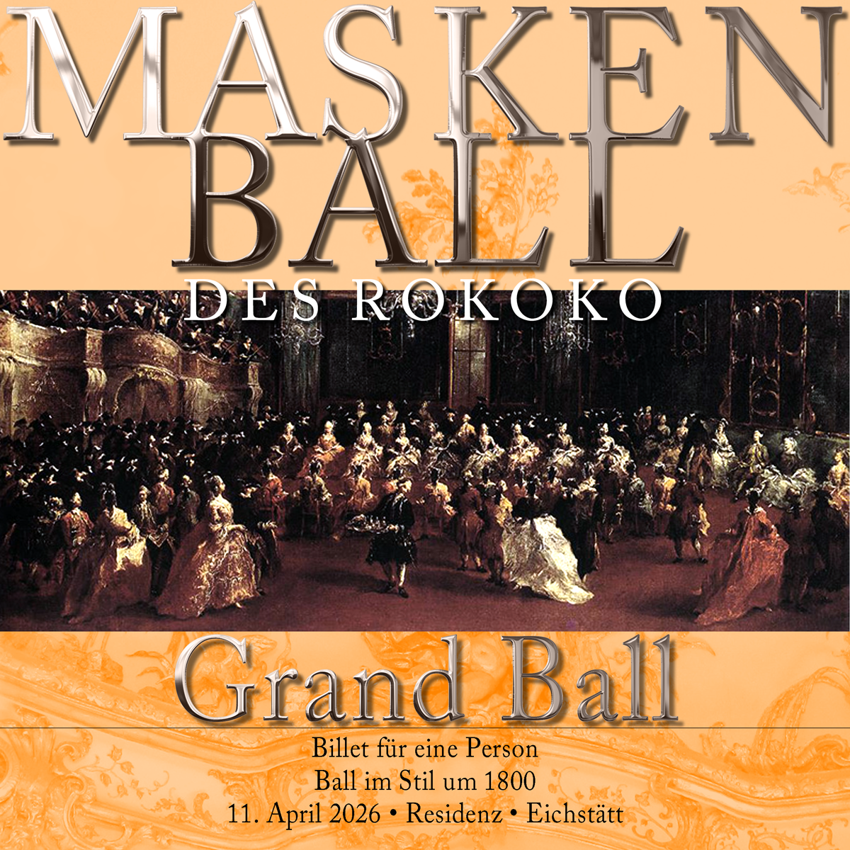 Frühbuchertticket - Der Große Maskenball 2026