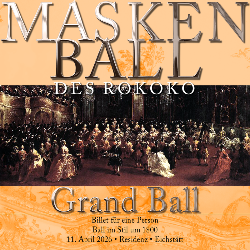 Frühbuchertticket - Der Große Maskenball 2026 Frühbuchertticket - Der Große Maskenball 2026