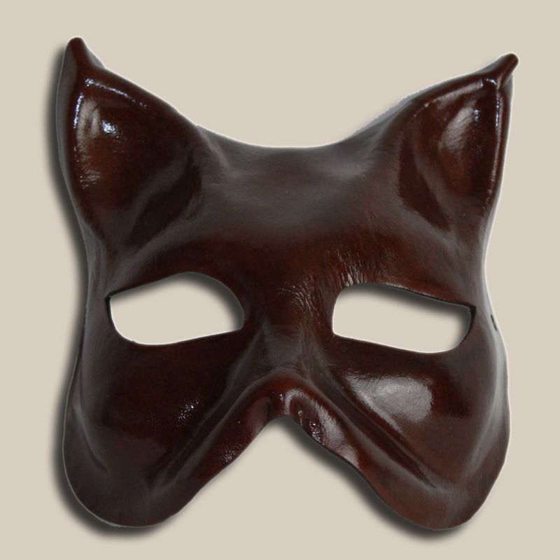 Katze - Gatto marrone - Ledermaske Katze - Gatto marrone - Ledermaske