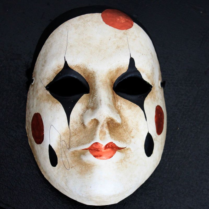Pierrot per Commedia dell'Arte - Maske Pierrot per Commedia dell'Arte - Maske