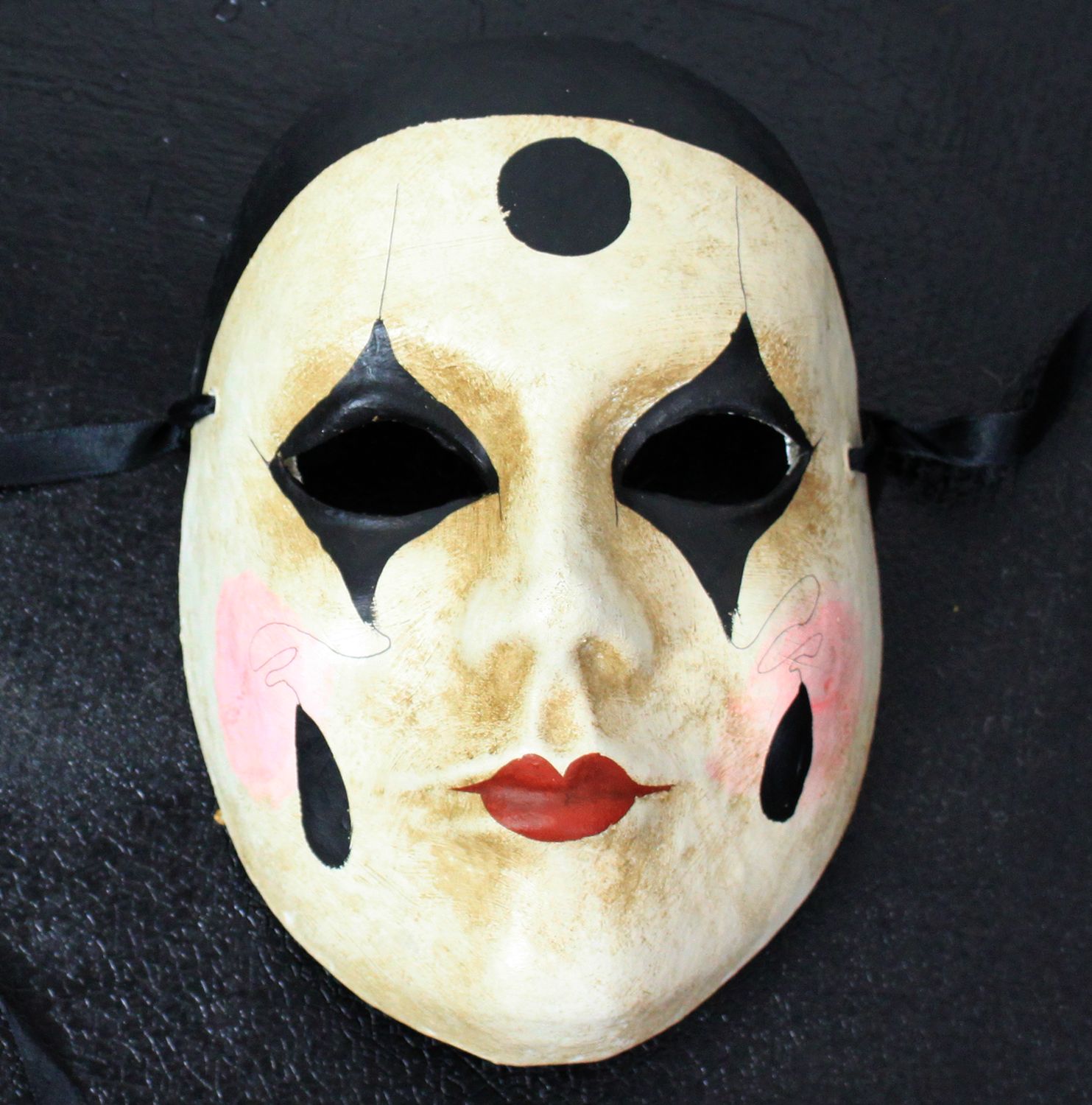 Pierrot per Commedia dell'Arte - Maske