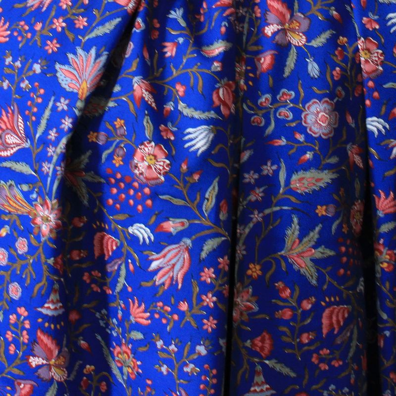 Dutch Heritage - Chintz - C. Ussé - Royal Blau