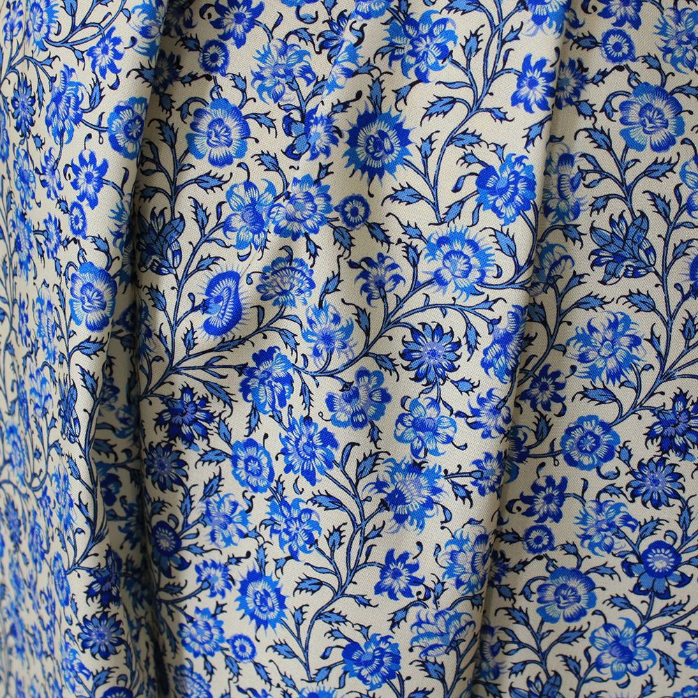 Dutch Heritage - Chintz - C. Vincennes - Chinablau