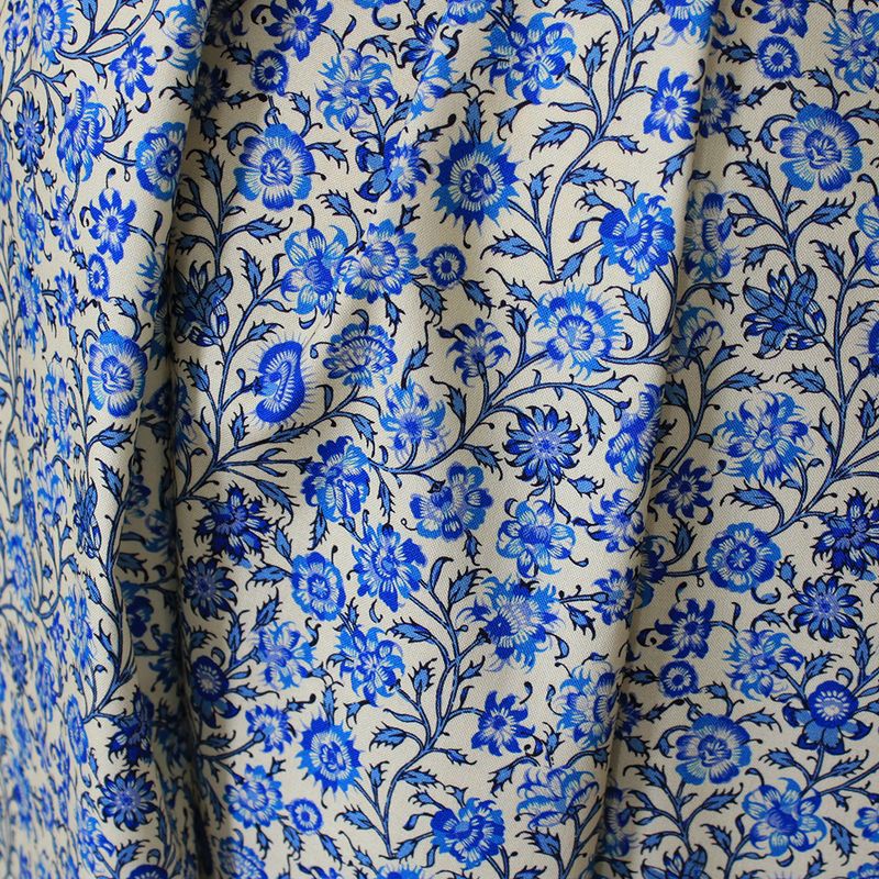 Dutch Heritage - Chintz - C. Vincennes - Chinablau