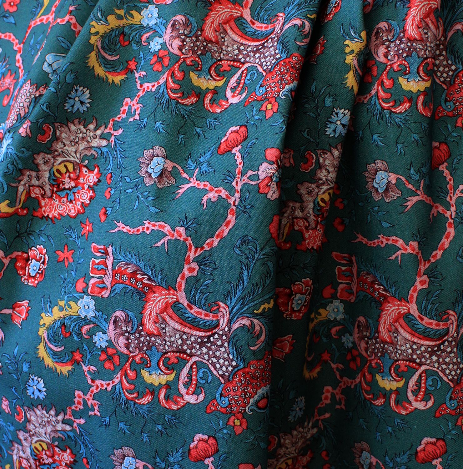 Dutch Heritage - Chintz - C. La Clayette - Grün Dutch Heritage - Chintz - C. La Clayette - Grün