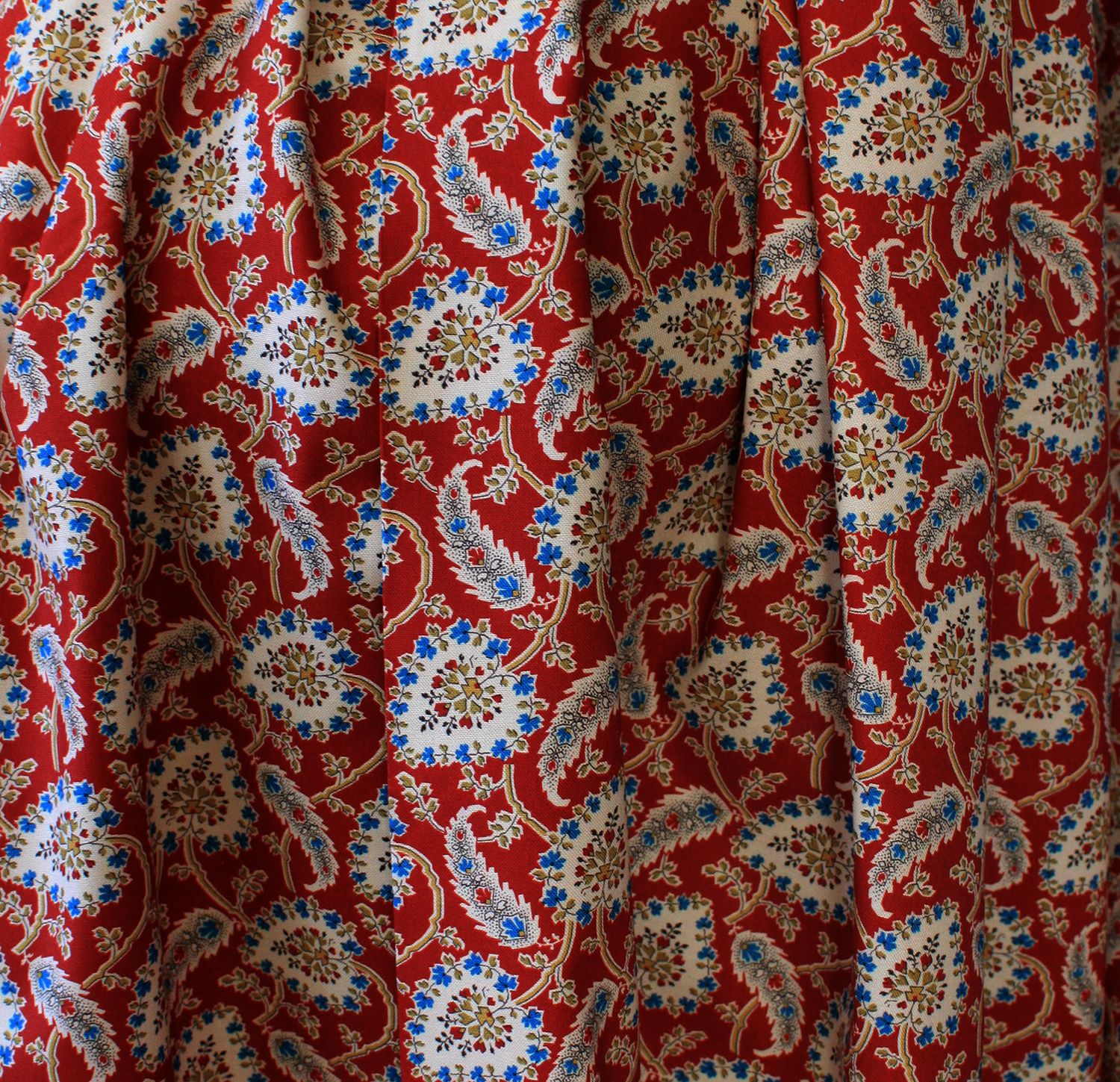 Dutch Heritage - Chintz - S. Rosenau - rot Dutch Heritage - Chintz - S. Rosenau - rot