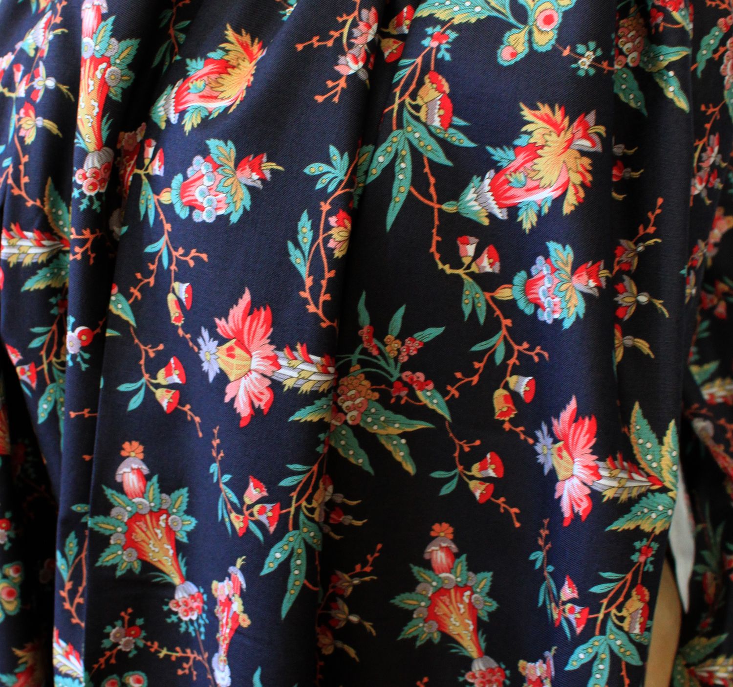 Dutch Heritage - Chintz - C. Azay-le-Ferron - Espresso Dutch Heritage - Chintz - C. Azay-le-Ferron - Espresso