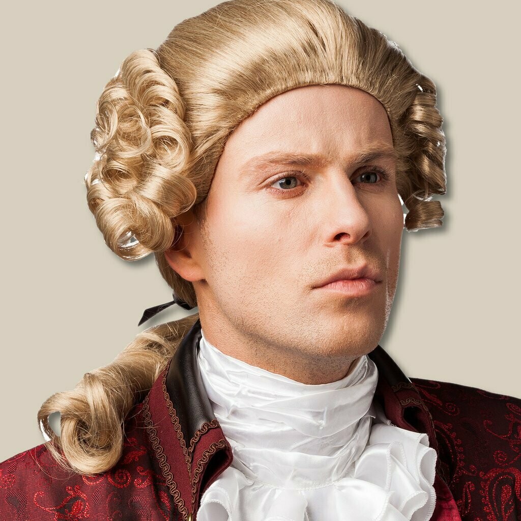 Herren-Rokokoperücke 1730-1780 Herren-Rokokoperücke 1730-1780