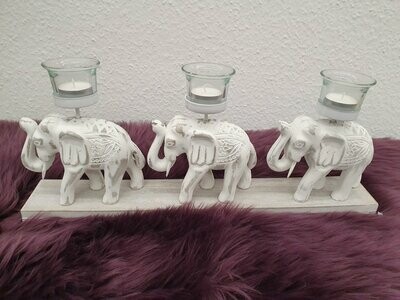 ​Teelichthalter "Elefanten" ausverkauft