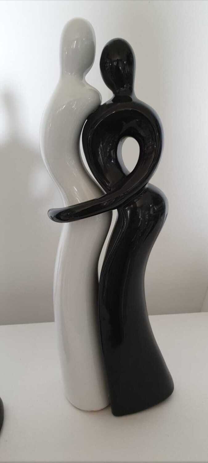 Skulptur " Black Love "