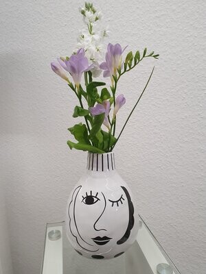 Vase groß " Gesicht "