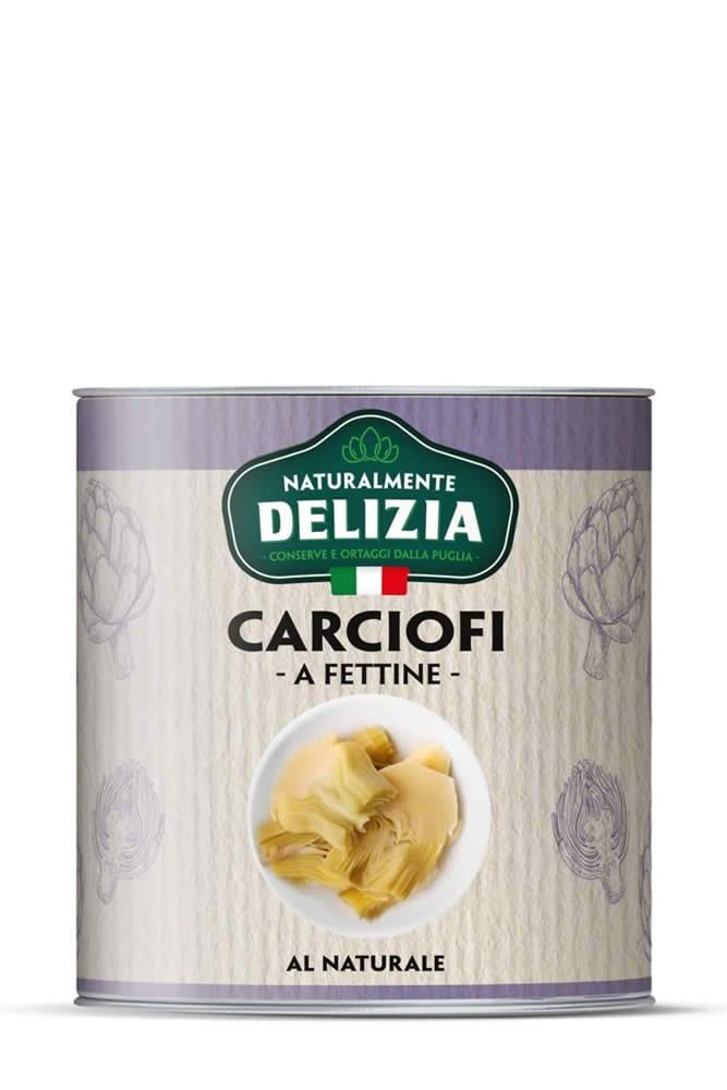 ARTICHAUT TRANCHEE A L'EAU (2500 ML x 6)