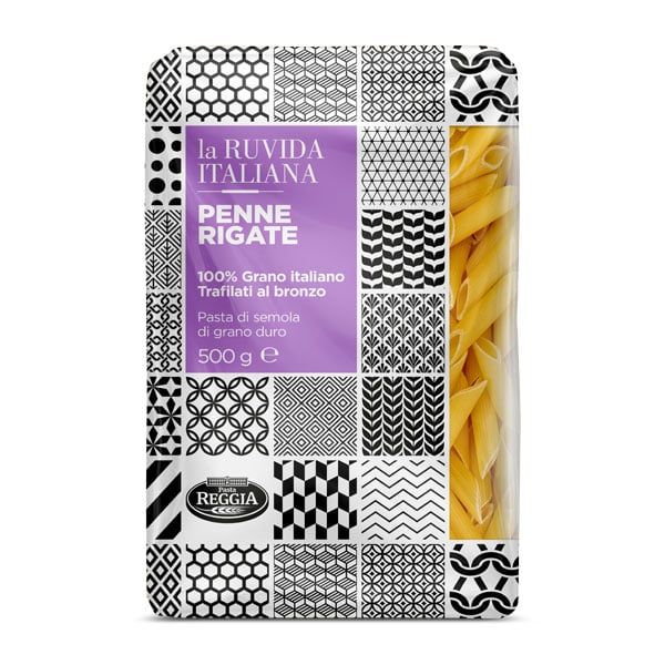 PENNE RIGATE LA RUVIDA ITALIANA BRONZO (500 gr x 24)