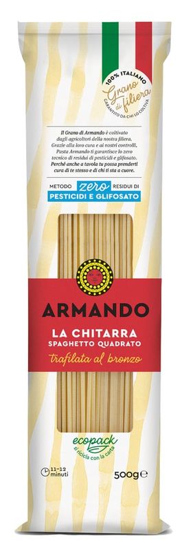 ARMANDO SPAGHETTI CHITARRA BRONZE 500 gr x 21