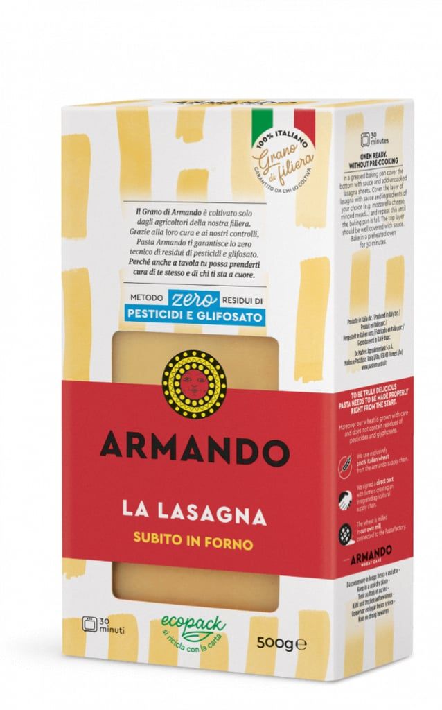 ARMANDO LASAGNE BRONZE 500 gr x 12