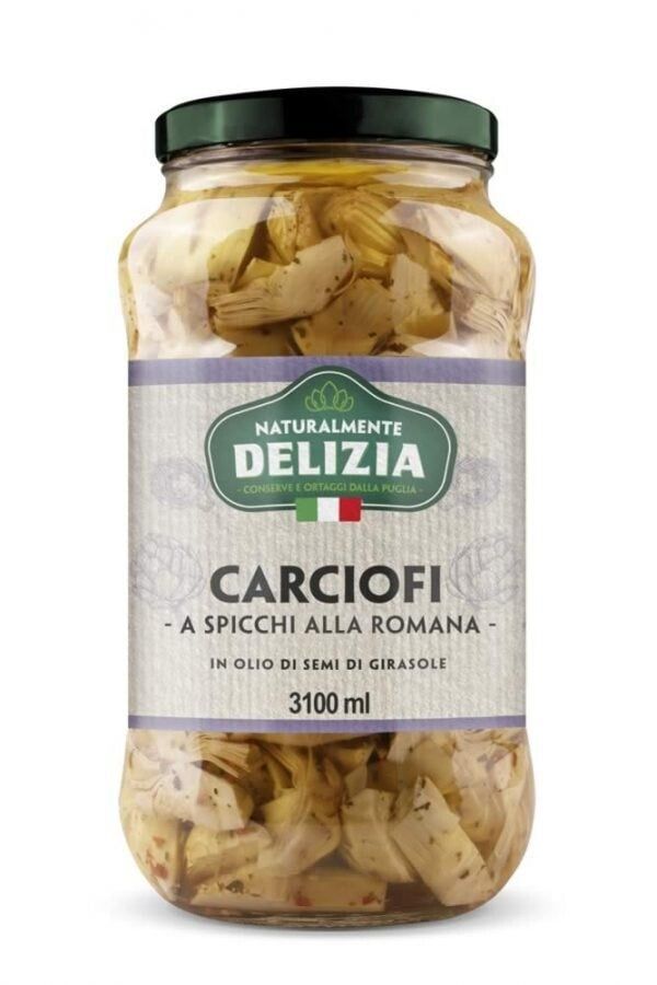 ARTICHAUT TRANCHEE ALLA ROMANA S/O 3100 ML