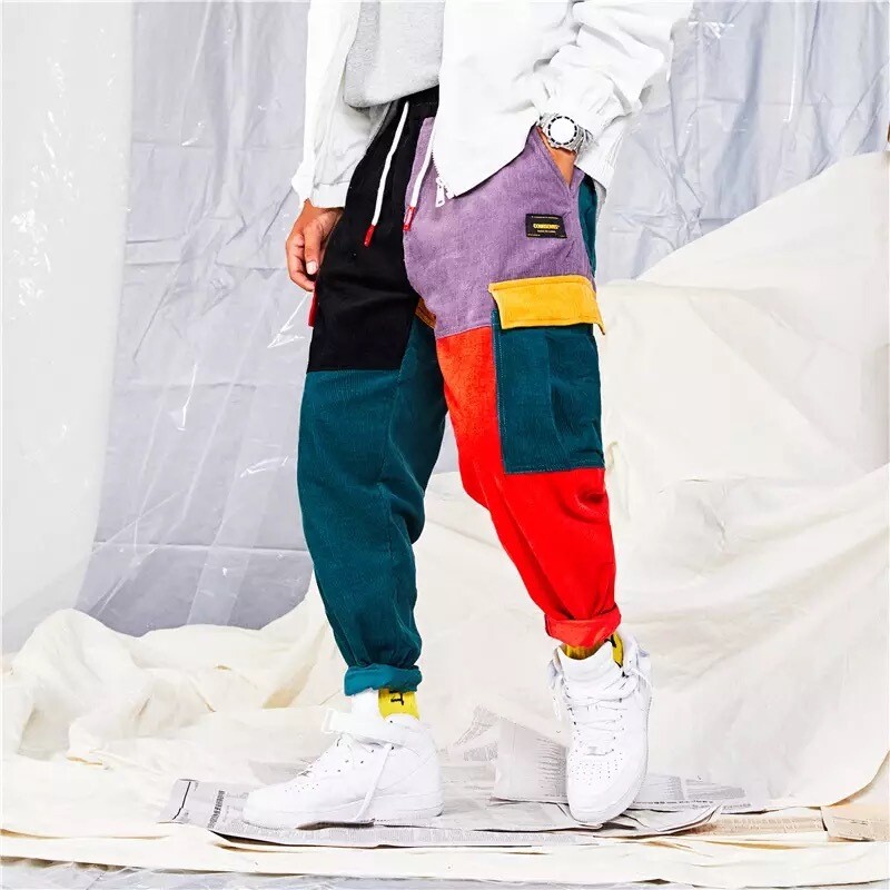 LFS// Corduroy Patchwork Cargo Pants