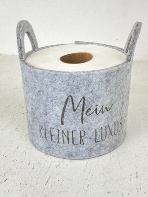 Toilettenpapier Halter "Mein kleiner Luxus"