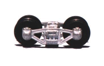 RGM-3205 - Bettendorf trucks, used on C& flats, box, gons and reffers.  4' 6" wheel base