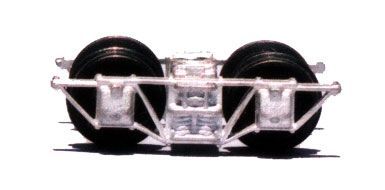 RGM-3200 - Pacific Car & Foundary trucks, Used on Swayne/Westside log cars.  4'0" wheel base