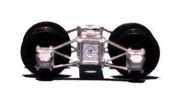 RGM-3202 - Southern Pacific 4' 6" wheel base truck.  Box, tank and wheel cars