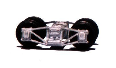 RGM-3206 - Heavy arch bar trucks, 5' 0" wheel base