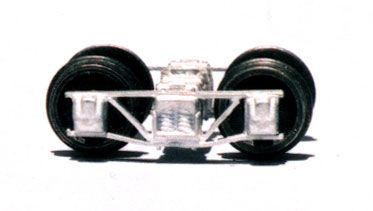 RGM-3214 - C&S 4' 0" wheel base arch bar trucks