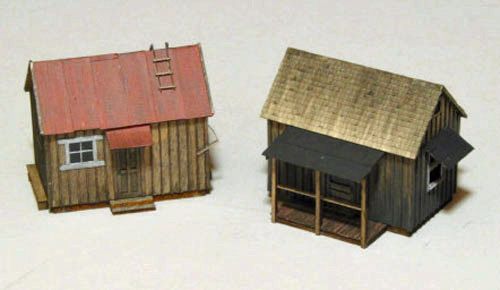 RGM-3111 - Watchman’s Shanty Pre and Post 1960 versions – 2 buildings per kit