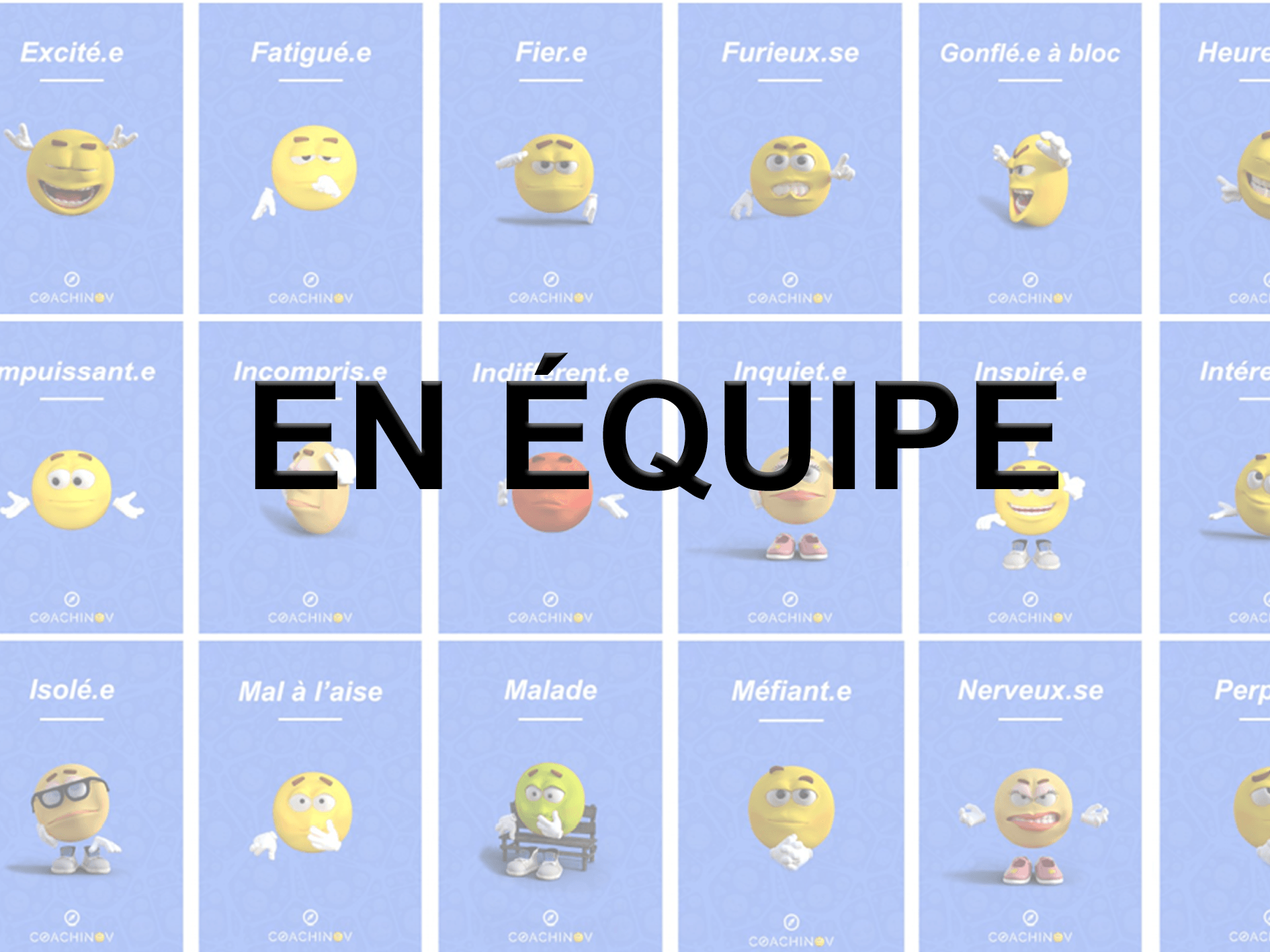 Emovere - 56 émotions format digital