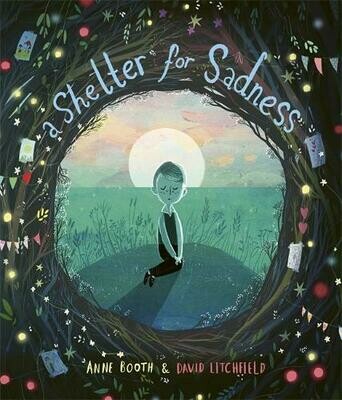 A Shelter for Sadness by Anne Booth and David Litchfied (hardback)