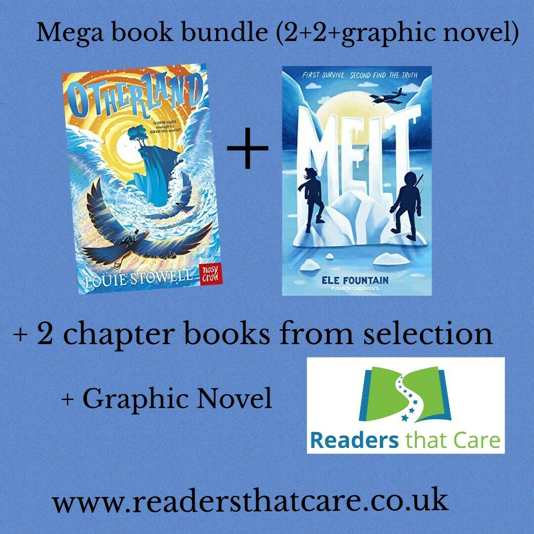 Pre-Order: Mega Book Bundle: Otherland and Melt + 2 chapter books from selection + graphic novel Pre-Order: Mega Book Bundle: Otherland and Melt + 2 chapter books from selection + graphic novel